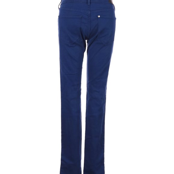 *H&M Cornflower Blue Denim Mid-rise Waist Jeans - Picture 4 of 4